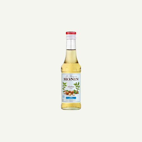 Monin Sirup Haselnuss zuckerreduziert 250ml